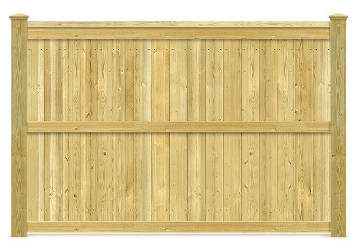 Wood Privacy Fencing in Greater Houston