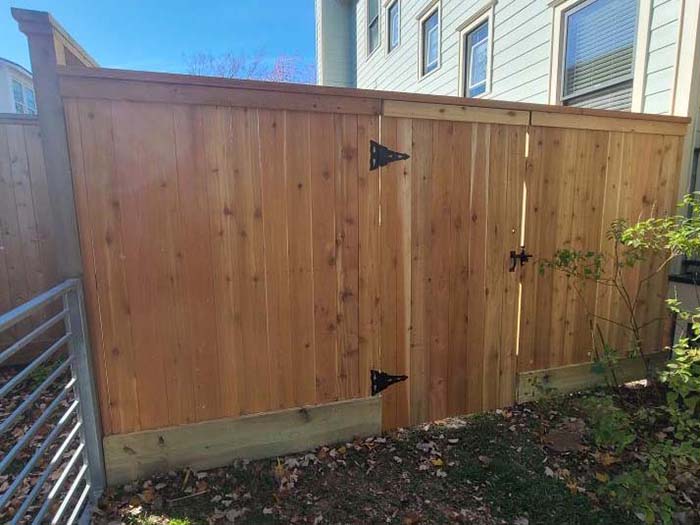 Fresno Texas wood privacy fencing